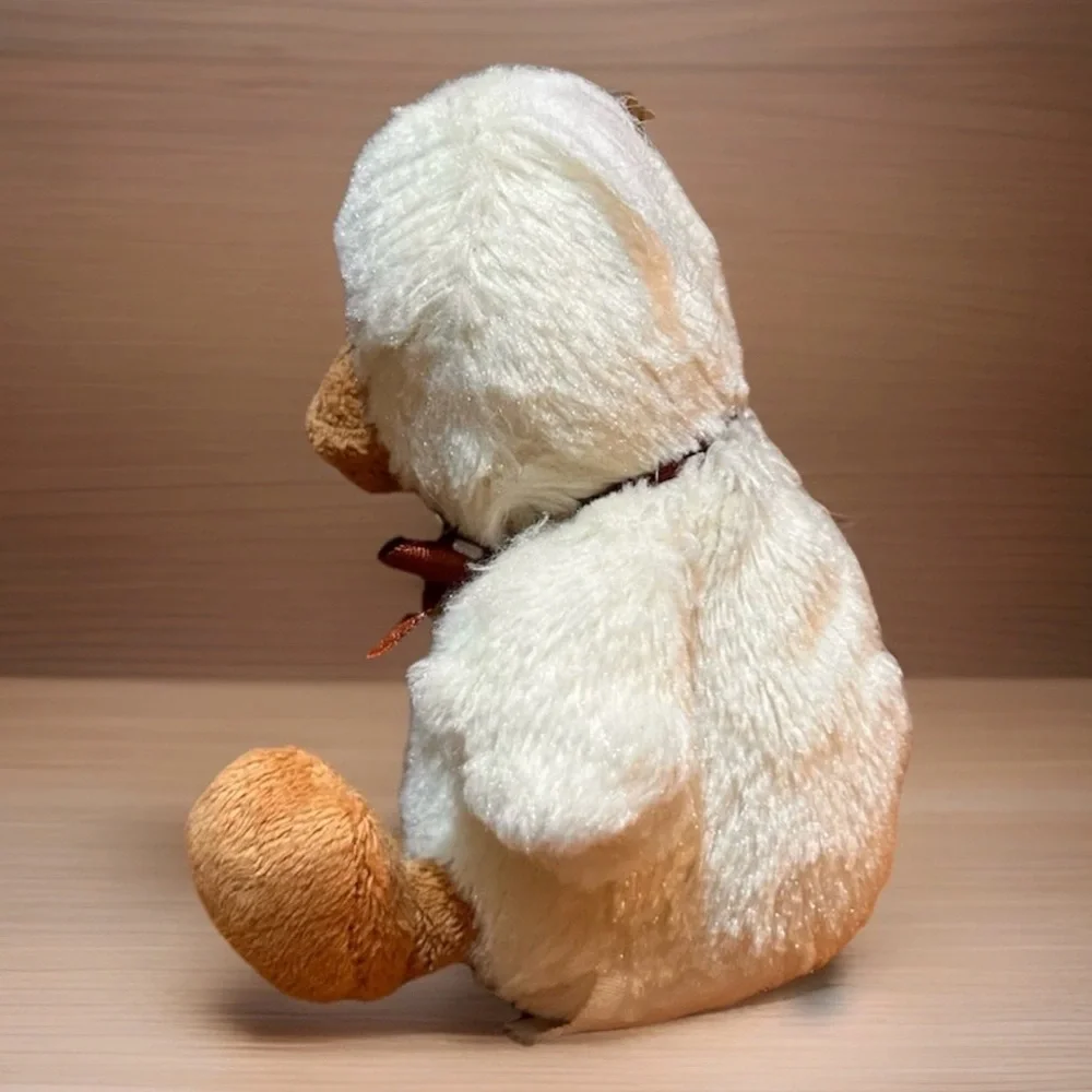 EASTER DUCK 5” YELLOW CHICK Plush Stuffed Soft Toy brown Bow